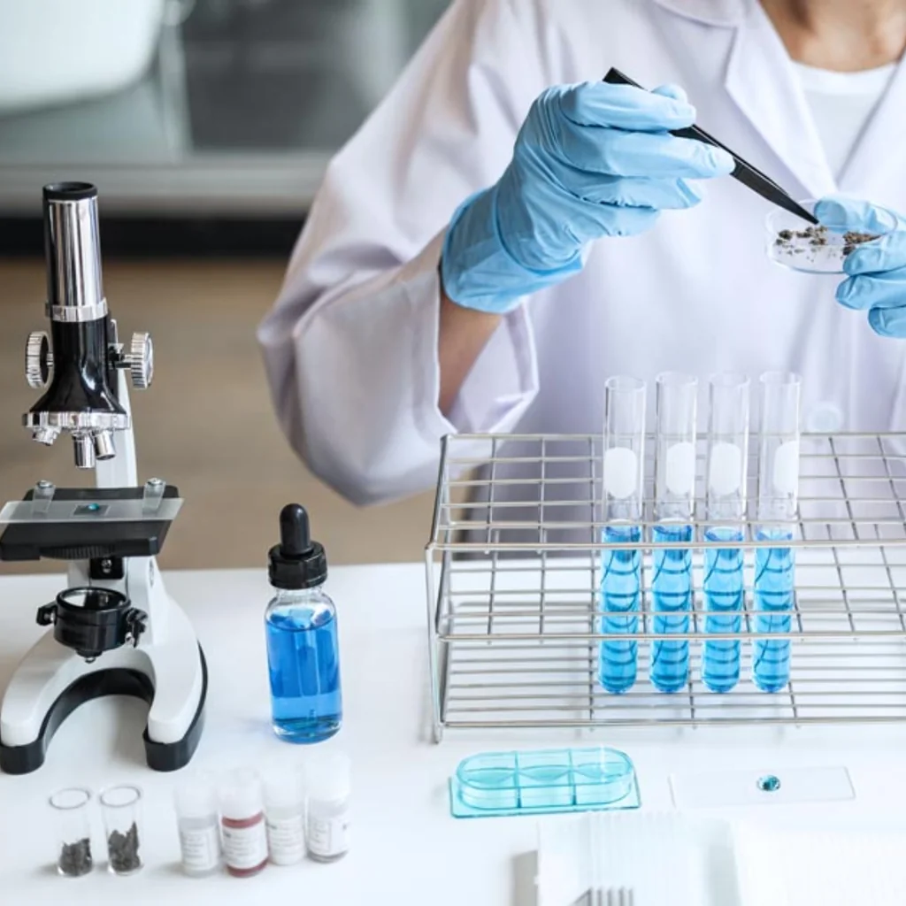 Specialty laboratory analysis of chemical markers at AgeRejuvenation
