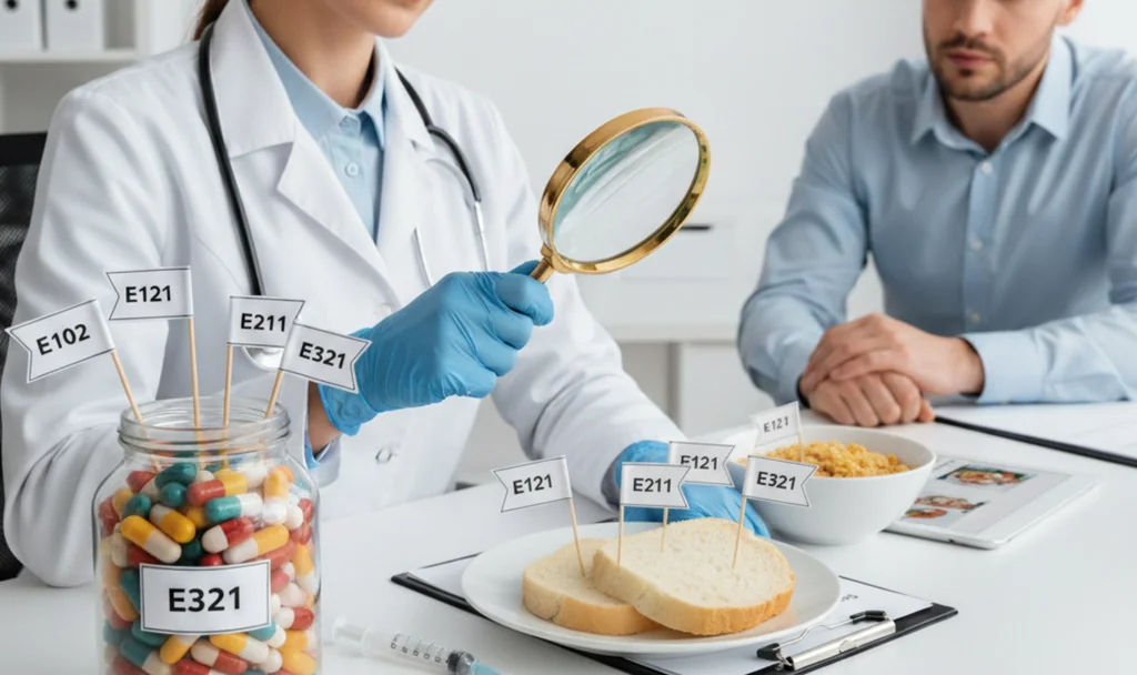 Blood draw for food additive sensitivity testing at AgeRejuvenation