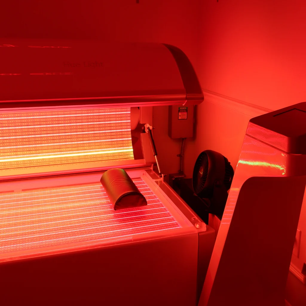 Red Light Therapy treatment at AgeRejuvenation in Tampa, FL