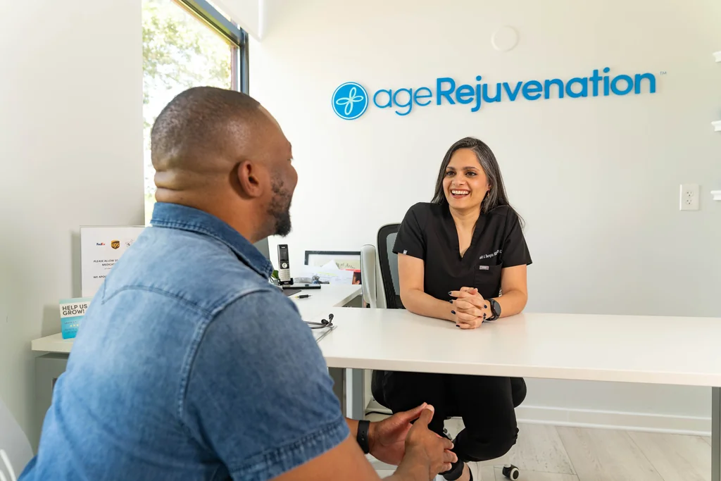 Testosterone replacement therapy consultation at AgeRejuvenation in Brandon, FL